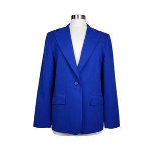 Pendleton 100% Virgin Wool Button Front Blazer Size 12